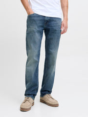 Jack & Jones – Regular Fit – Blue Denim – JJIClark Original Jeans