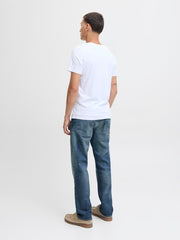 Jack & Jones – Regular Fit – Blue Denim – JJIClark Original Jeans