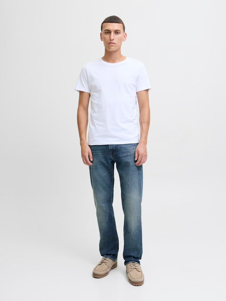 Jack & Jones – Regular Fit – Blue Denim – JJIClark Original Jeans