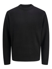 Jack & Jones – Relaxed Fit – Black – Knitted Pullover