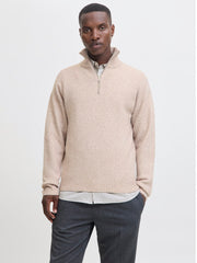 Jack & Jones – Relaxed Fit – Atmosphere – Knitted Half-Zip Pullover