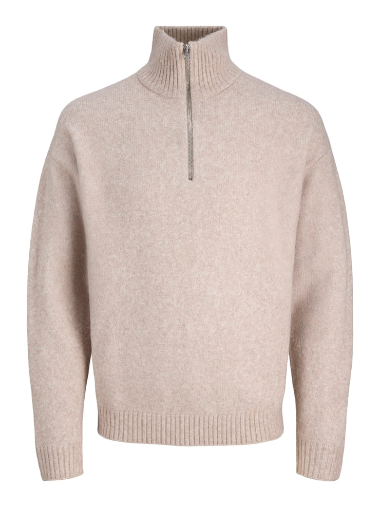 Jack & Jones – Relaxed Fit – Atmosphere – Knitted Half-Zip Pullover