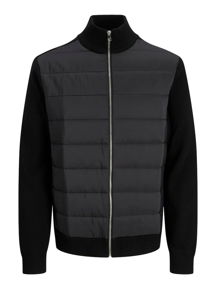 Jack & Jones – Regular Fit – Black – JJEPERFECT Knit Hybrid Cardigan