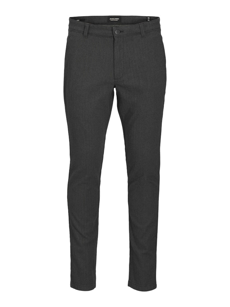 Jack & Jones – Slim Fit – Dark Grey – JPSTMARCO Bowie Winter Chinos