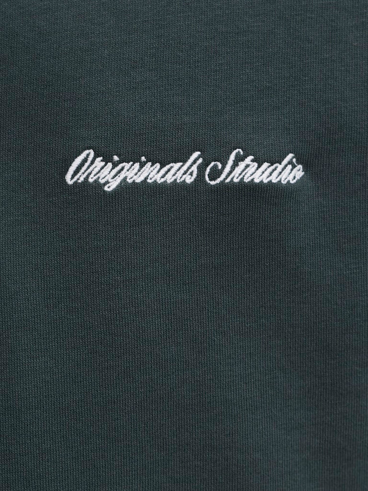 Jack & Jones – Relaxed Fit – Forest River – High Neck Zip Sweatshirt