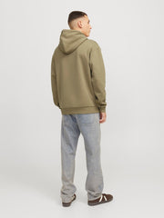 Jack & Jones Relaxed Fit Coriander Recycled Hoodie