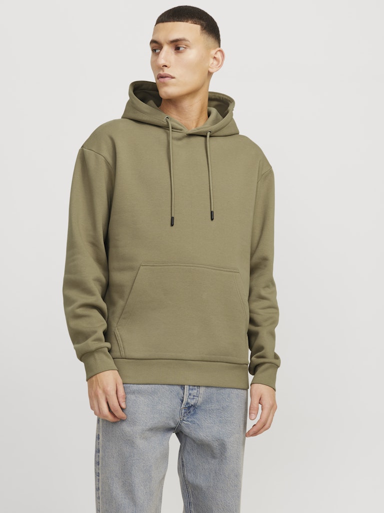 Jack &amp; Jones Relaxed Fit Coriander Recycled Hoodie