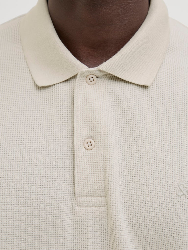 Jack & Jones – Regular Fit – Moonbeam– Polo Shirt