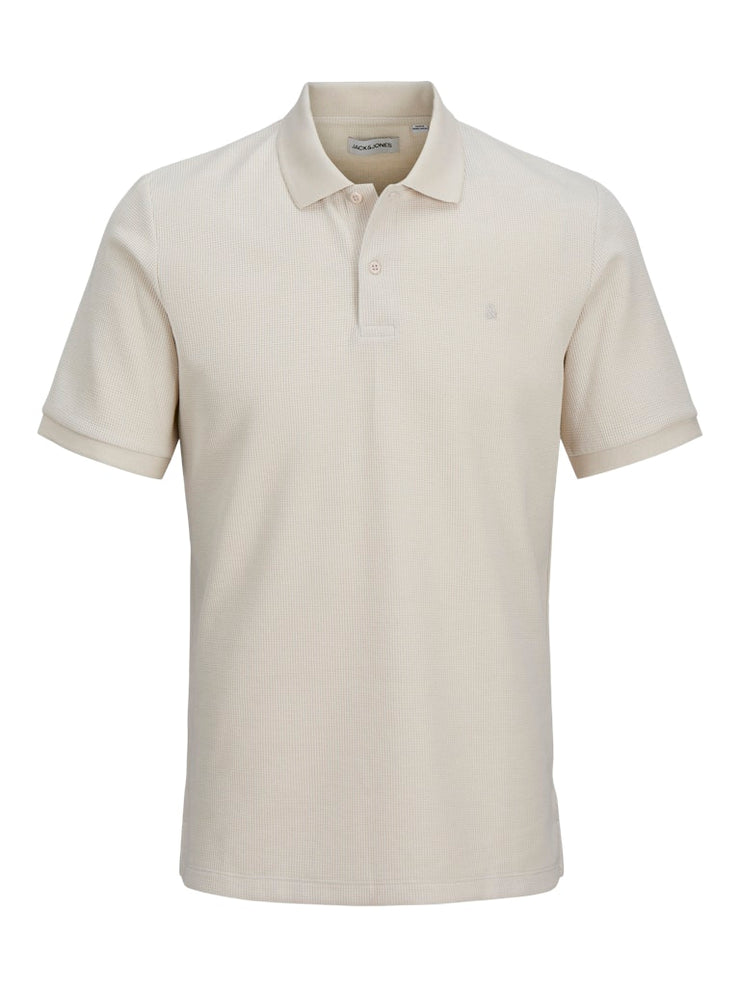 Jack & Jones – Regular Fit – Moonbeam– Polo Shirt