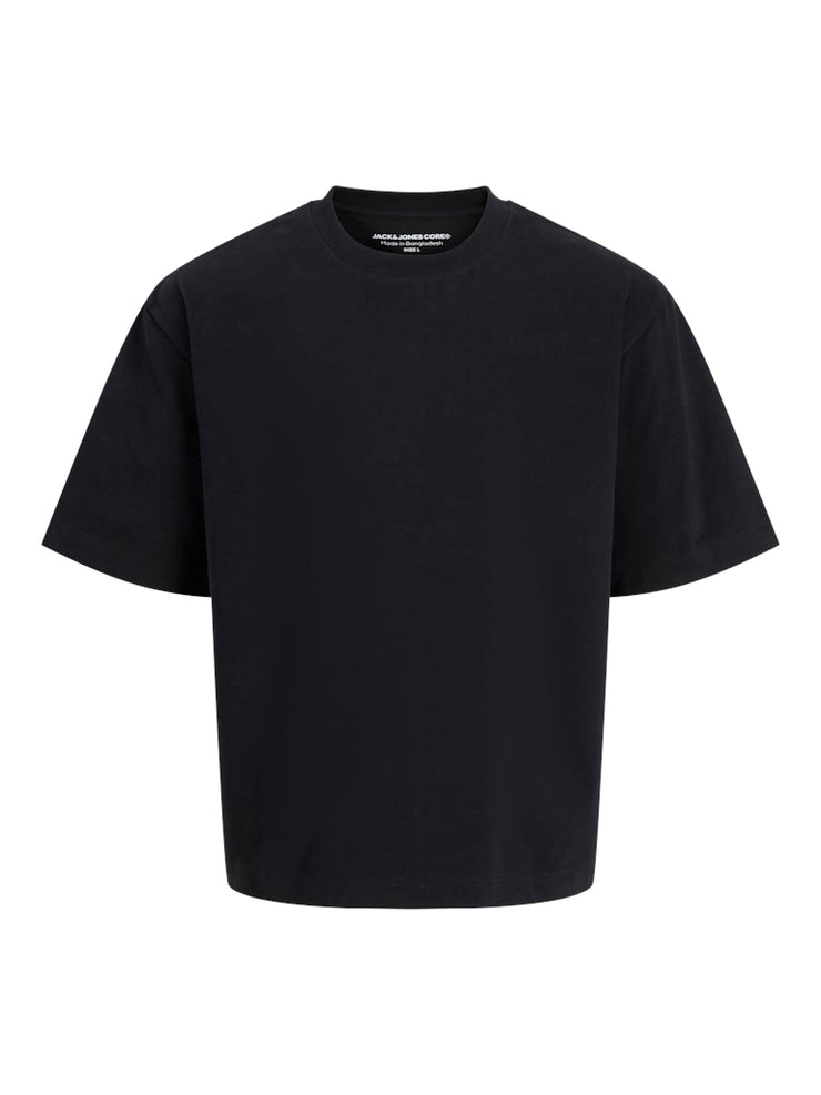Jack & Jones – Oversize Cropped Fit – Black – JCOBLANKS Heavy Tee