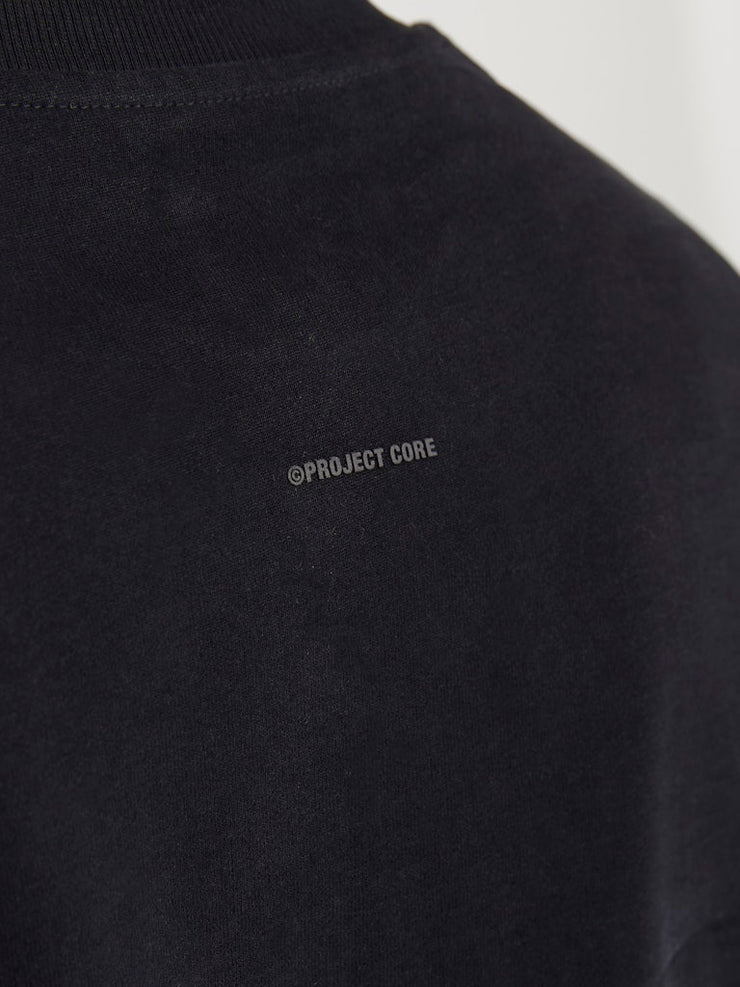 Jack & Jones – Oversize Cropped Fit – Black – JCOBLANKS Heavy Tee