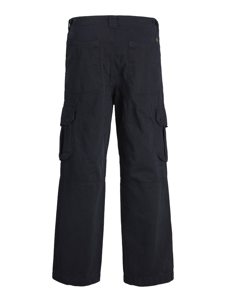 Bill Atlas Wide Leg Cargo Pants – Black
