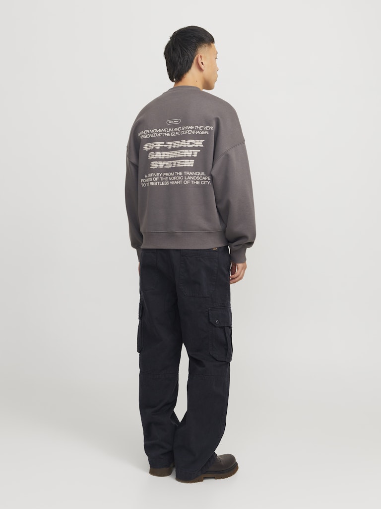 Bill Atlas Wide Leg Cargo Pants – Black