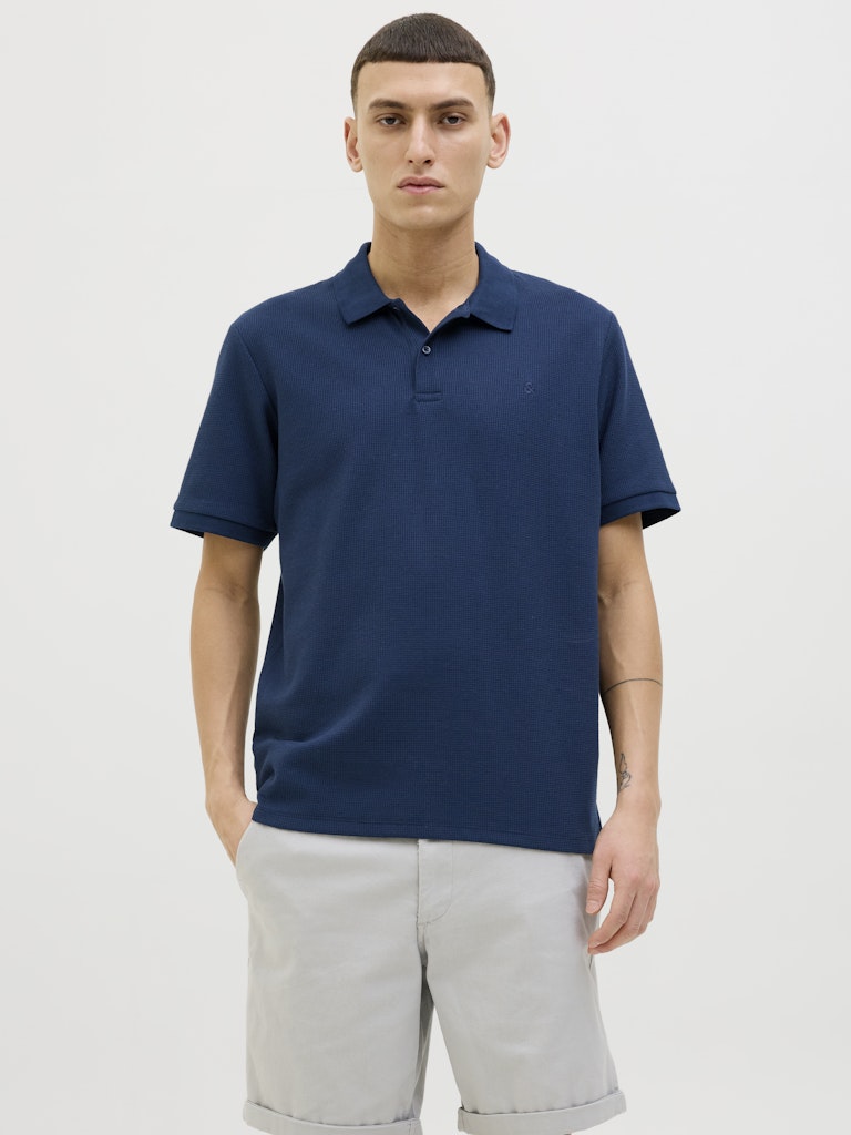 Jack &amp; Jones – Regular Fit – Navy Blazer Classic – Polo Shirt