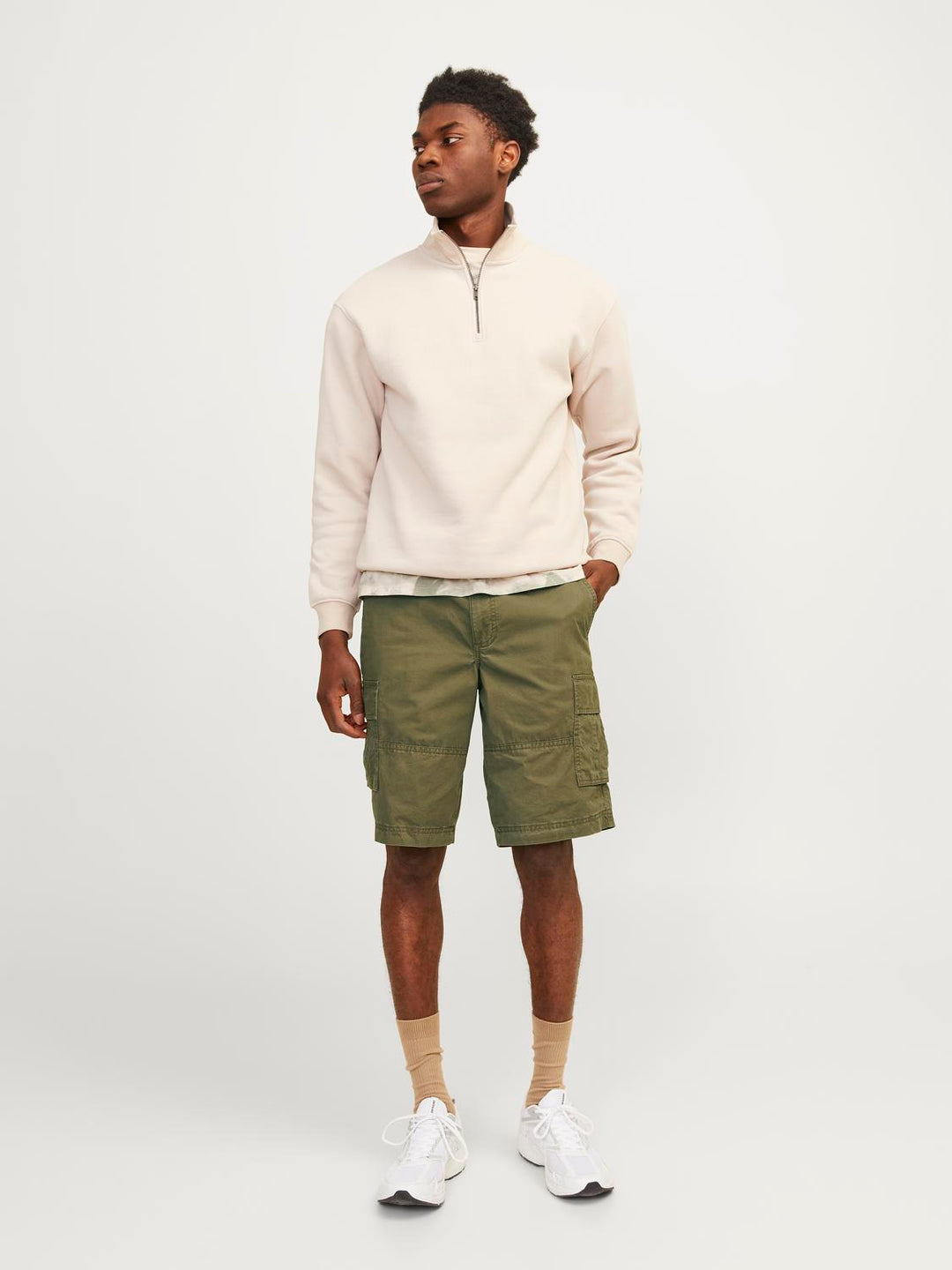 Jack &amp; Jones – Cole Campaign Cargo Shorts