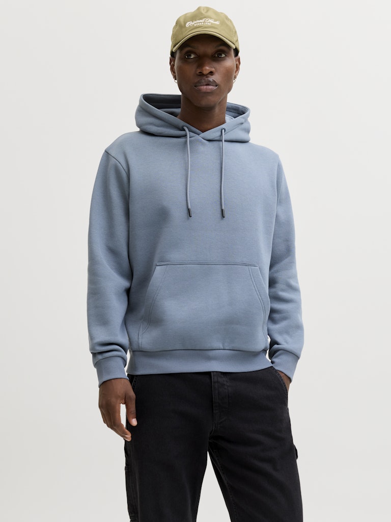 Jack &amp; Jones – Bradley – Relaxed Fit – Blue Mirage – Hoodie