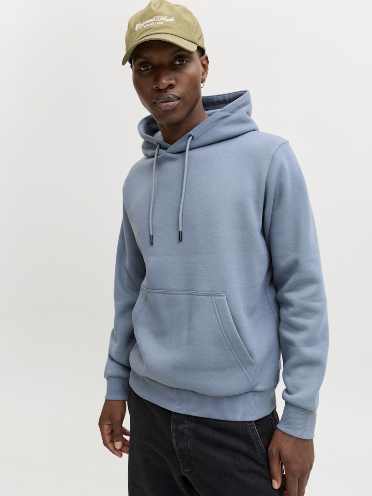 Jack &amp; Jones – Bradley – Relaxed Fit – Blue Mirage – Hoodie