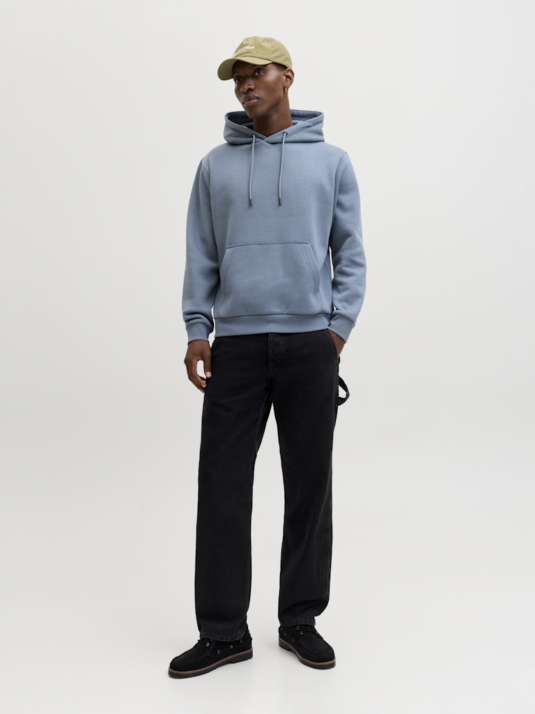 Jack &amp; Jones – Bradley – Relaxed Fit – Blue Mirage – Hoodie