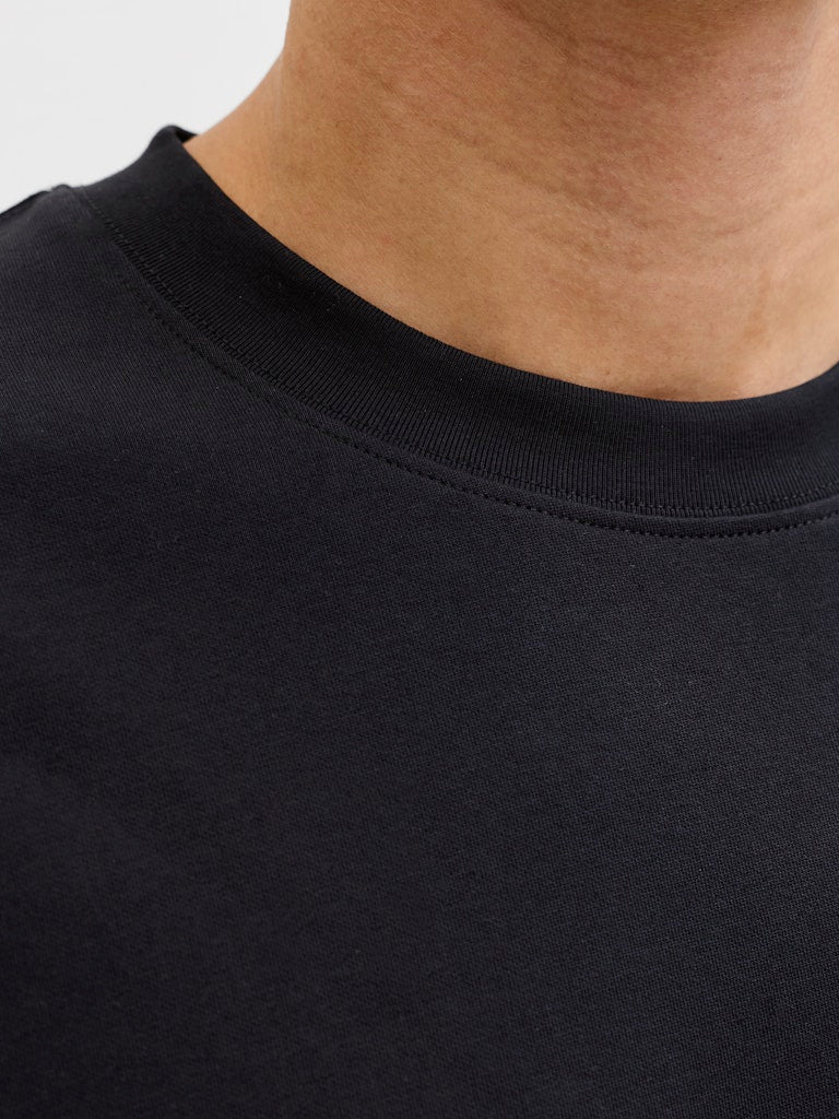 Jack &amp; Jones – Loose Fit – Black – T-Shirt