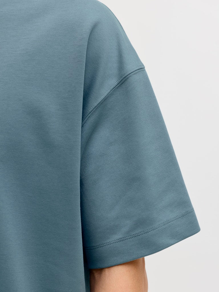 Jack &amp; Jones – Loose Fit – Blue Mirage – T-Shirt