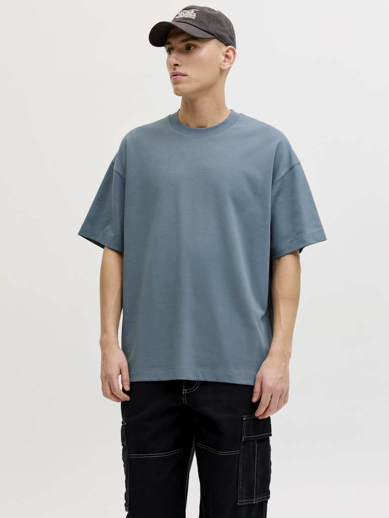 Jack &amp; Jones – Loose Fit – Blue Mirage – T-Shirt