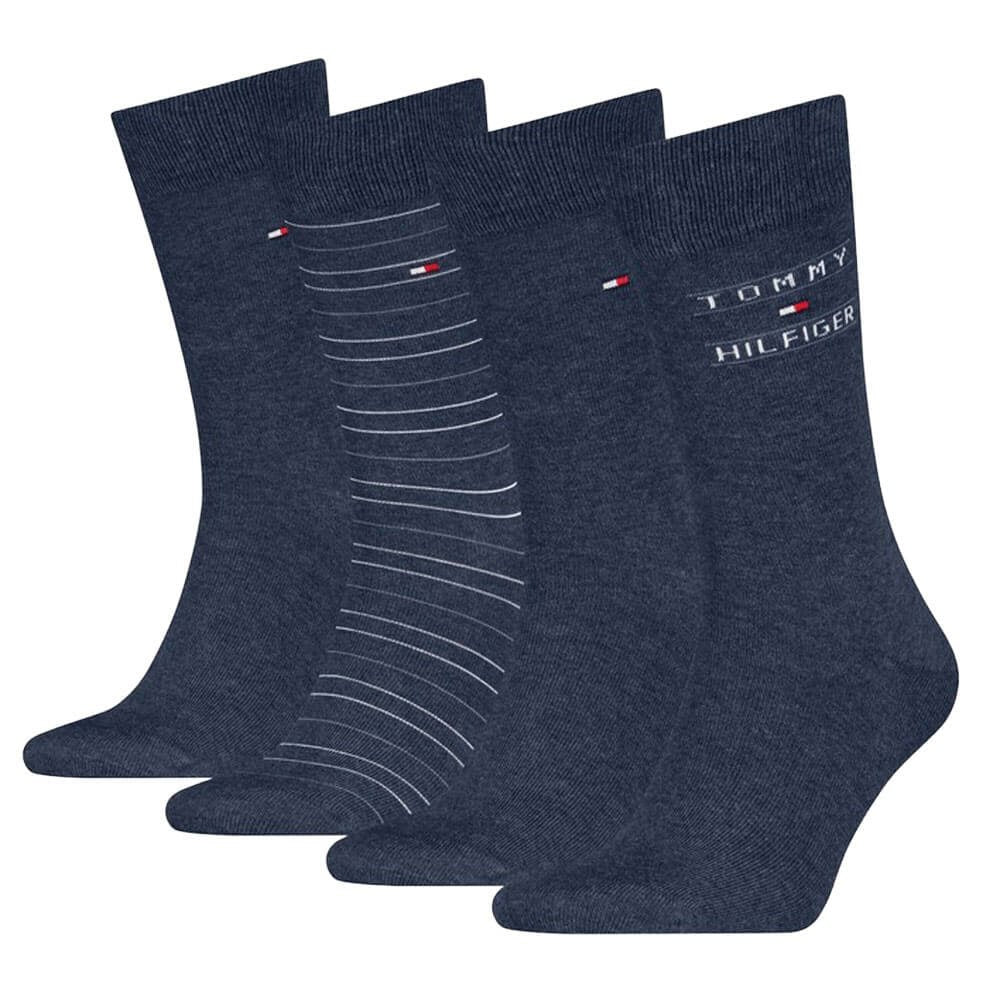 Classic Cotton Socks Gift Tin – 4 Pack