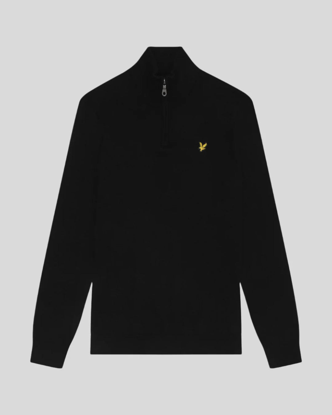 Cotton Merino Quarter Zip Jumper