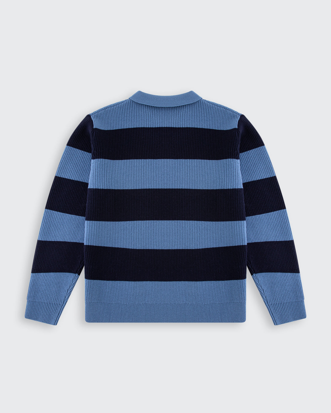 Walker &amp; Hunt – Steel and Navy - Lando Knit