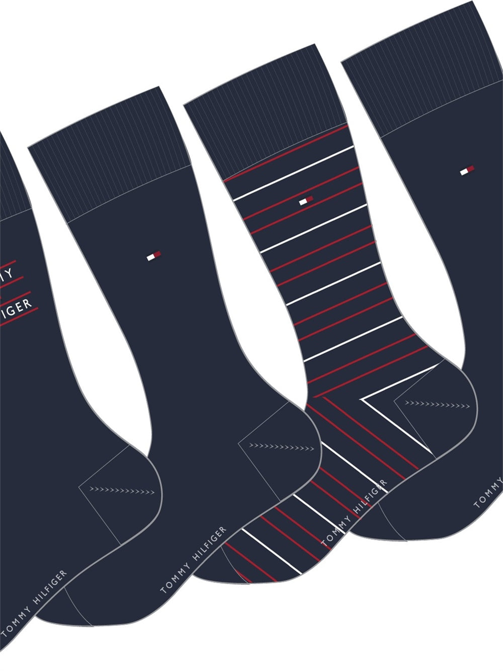 Classic Cotton Socks Gift Tin – 4 Pack