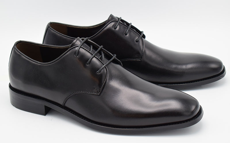 Fenwick – Black Leather Derby Shoes
