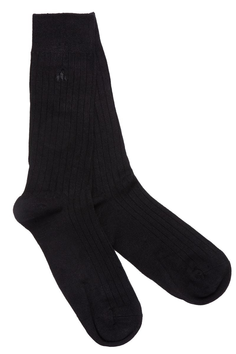 Swole Panda – Comfort Cuff Bamboo Socks – Size 7–11