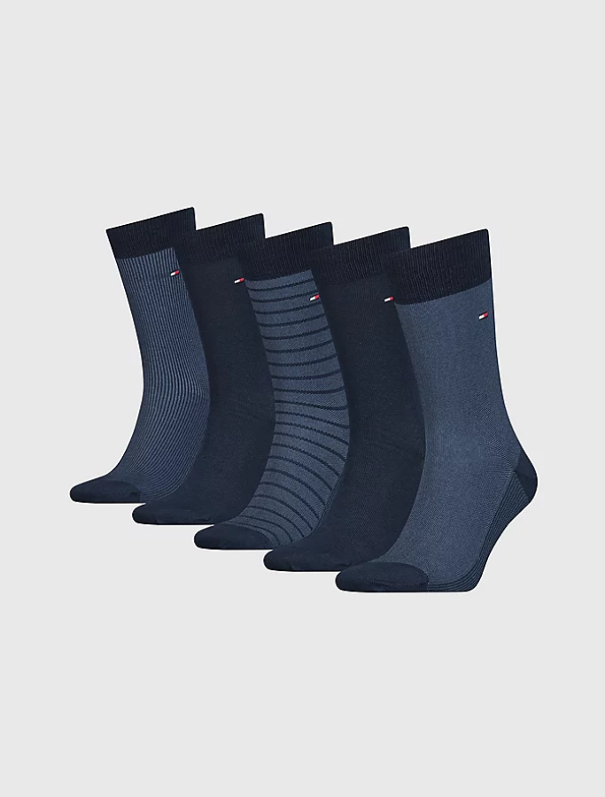 Hilfiger 5 Pack Sock Gift Box