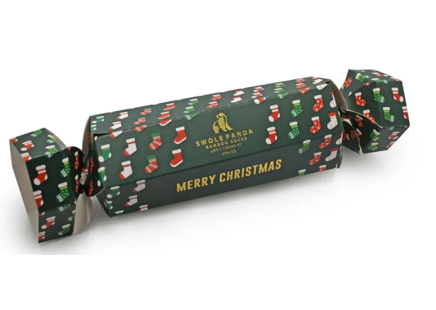 Swole Panda Christmas Cracker 2 Sock Gift Sets