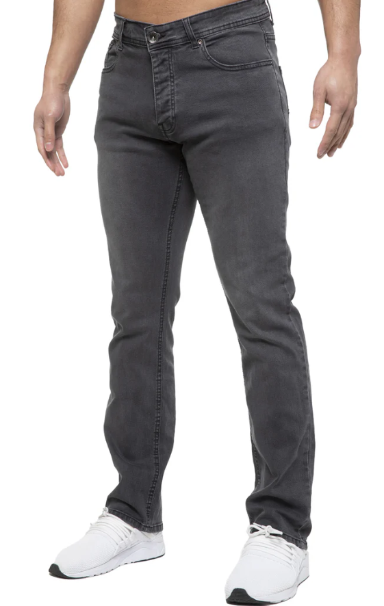 ENZO Stretch Skinny Grey Jeans