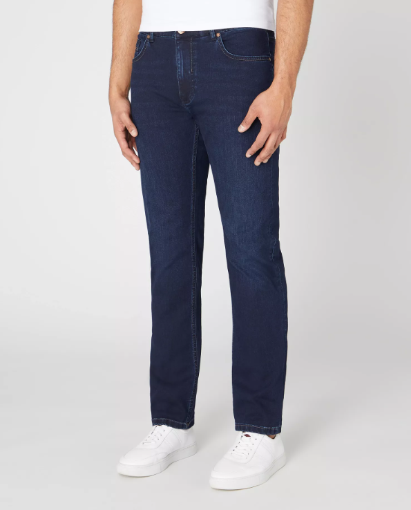 Remus Uomo Straight Leg Navy Rogan Jeans