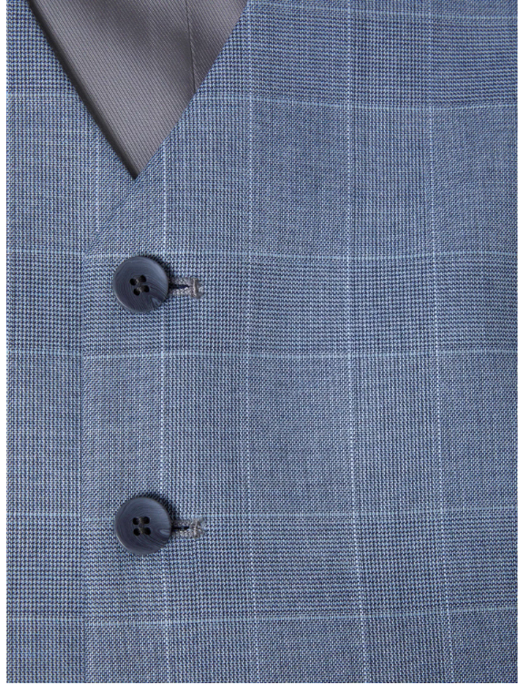 Daniel Grahame - Tapered Fit - Sky Blue - Dale Waistcoat