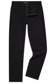 Remus Uomo Straight Fit Black Rogan Jeans