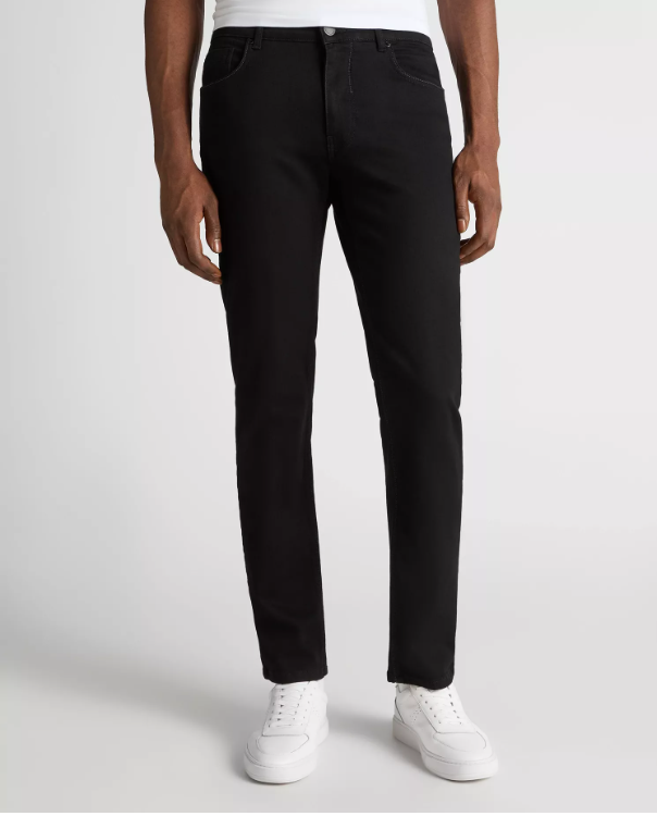 Remus Uomo Straight Fit Black Rogan Jeans