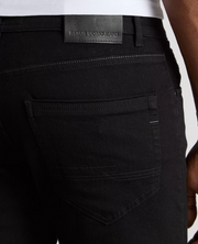 Remus Uomo Straight Fit Black Rogan Jeans
