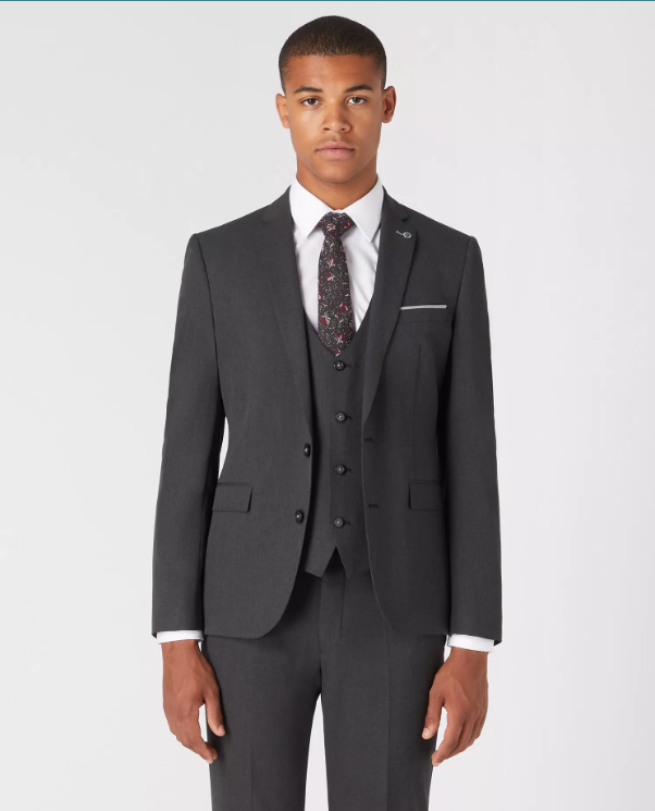 Remus Uomo – Slim Fit – Dark Grey– Luca Mix & Match Suit Jacket
