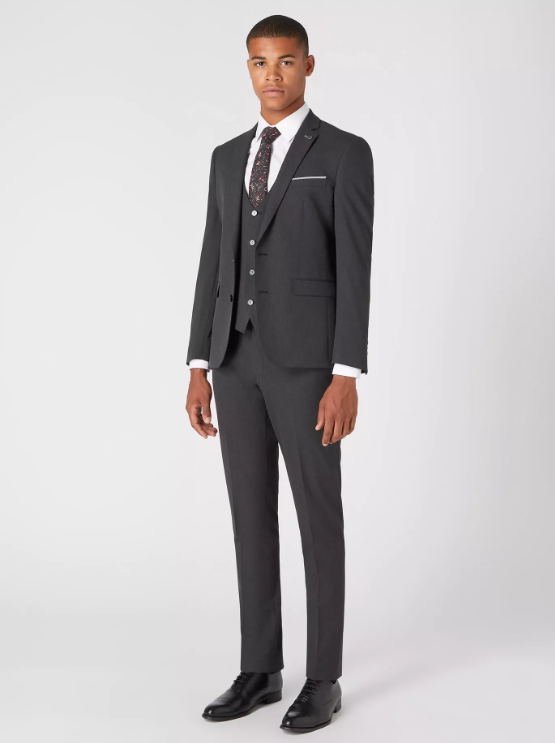 Remus Uomo – Slim Fit – Dark Grey– Luca Mix &amp; Match Suit Jacket