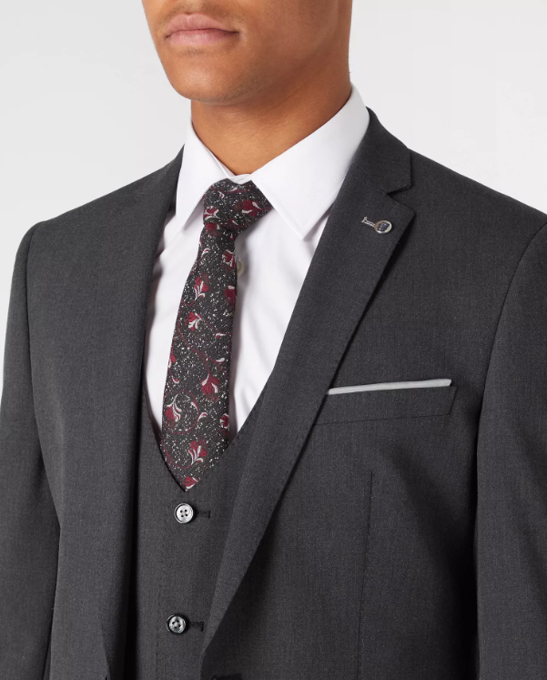 Remus Uomo – Slim Fit – Dark Grey– Luca Mix &amp; Match Suit Jacket