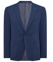 Remus Uomo – Slim Fit – Blue – Napoli Jersey Jacket