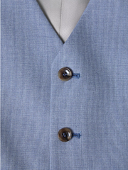 Daniel Grahame – Tapered Fit – Sky Blue – Dale Suit Waistcoat