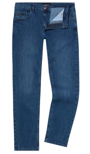 Remus Uomo – Straight Fit – Dark Blue – Rogan Stretch Jeans