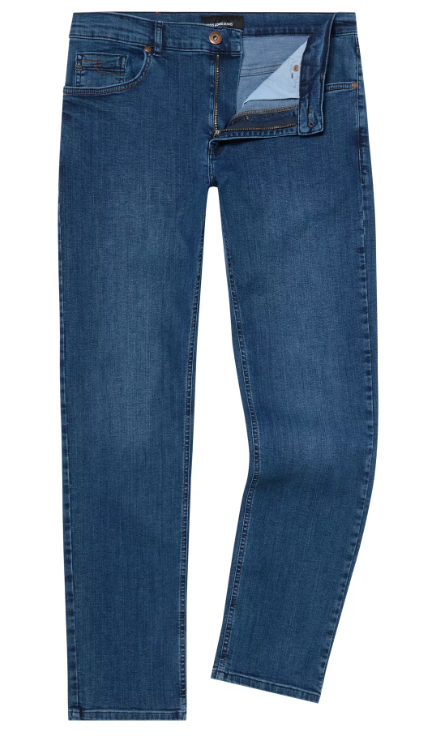 Remus Uomo – Straight Fit – Dark Blue – Rogan Stretch Jeans