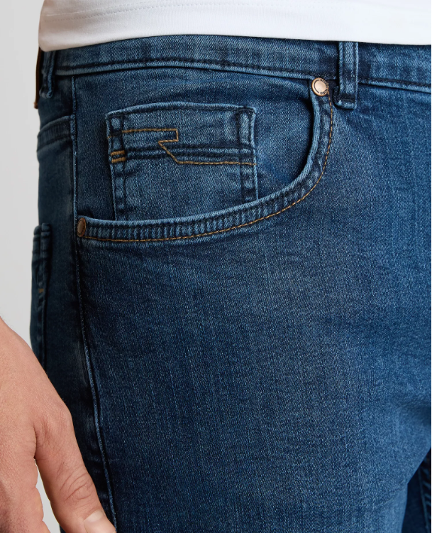 Remus Uomo – Straight Fit – Dark Blue – Rogan Stretch Jeans