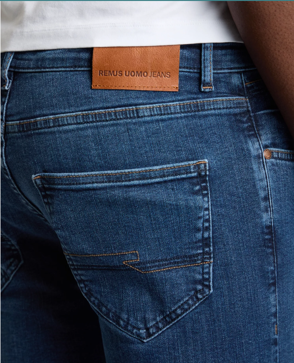 Remus Uomo – Slim Fit – Dark Blue – Apollo Stretch Jeans
