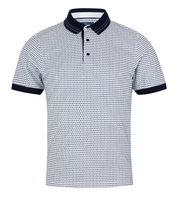 DG’s Drifter – Regular Fit – Blue / Light Brown – Short Sleeve Polo