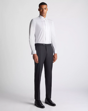 Remus Uomo – Slim Fit – White – Rome Pleated Front Formal Shirt